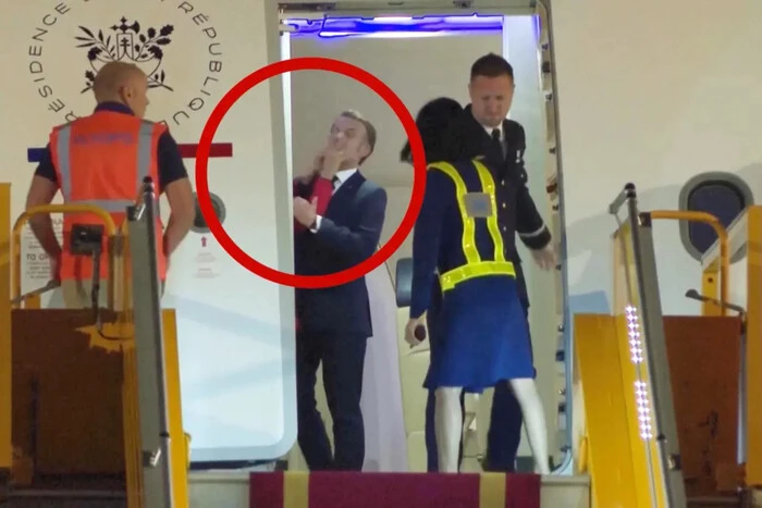 Czytanie z warg ujawnia dialog małżeństwa Macronów po publicznym policzku