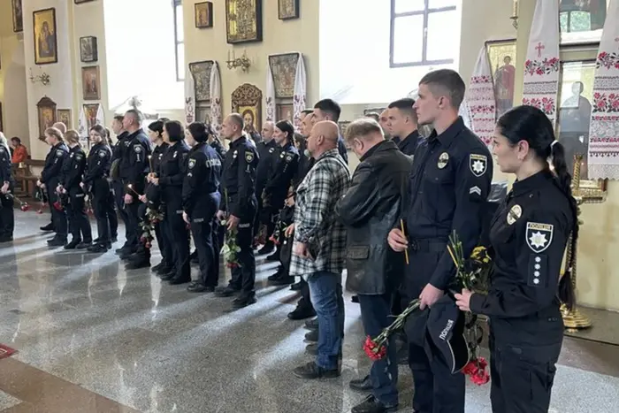 Полтава прощается с погибшими военнослужащими и полицейскими