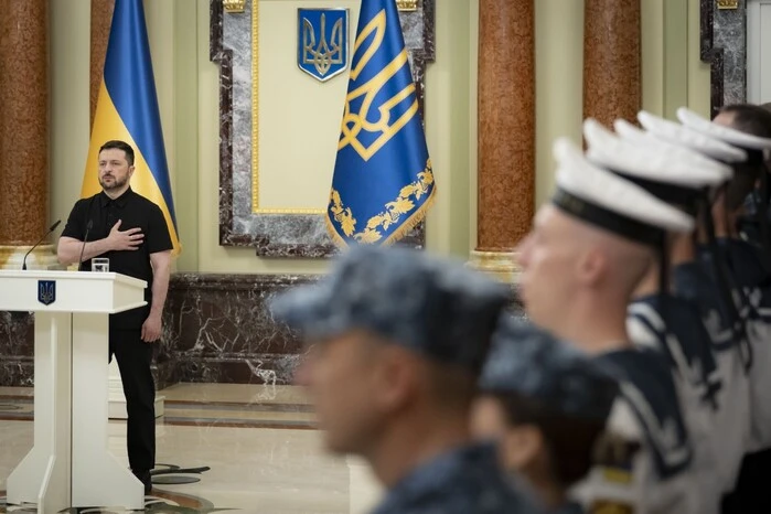 Зеленський нагородив воїнів Військово-Морських сил ЗСУ