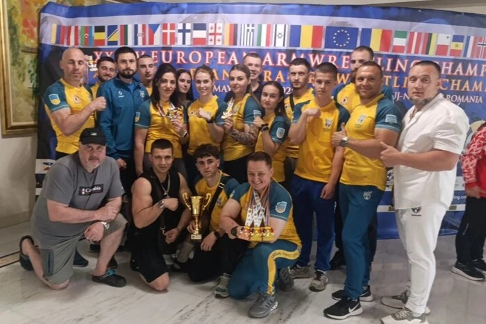 Українські армреслери здобули дев'ять нагород на чемпіонаті Європи