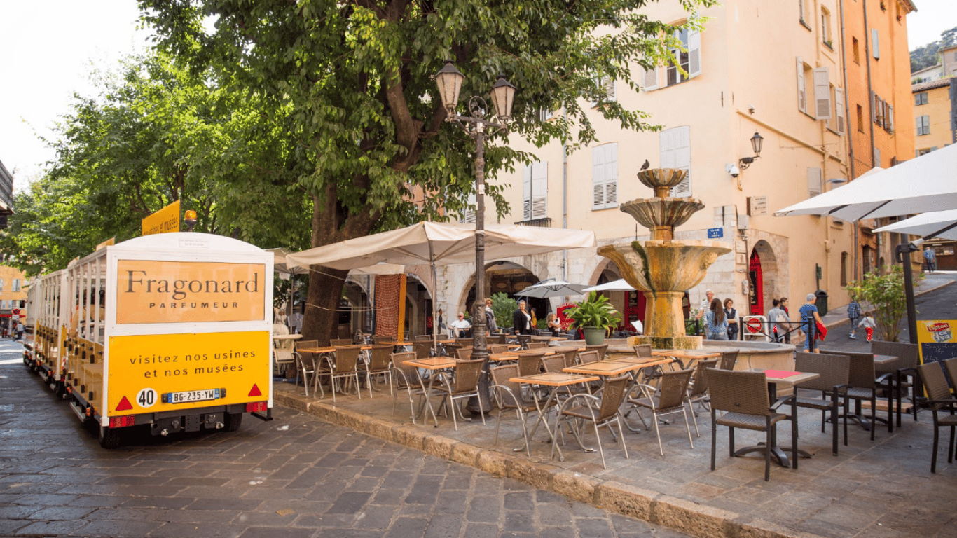 The perfume capital of the world — a city in France with luxurious boutiques